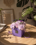 Soap Flower Bouquet - Lavender Rose & Carnation