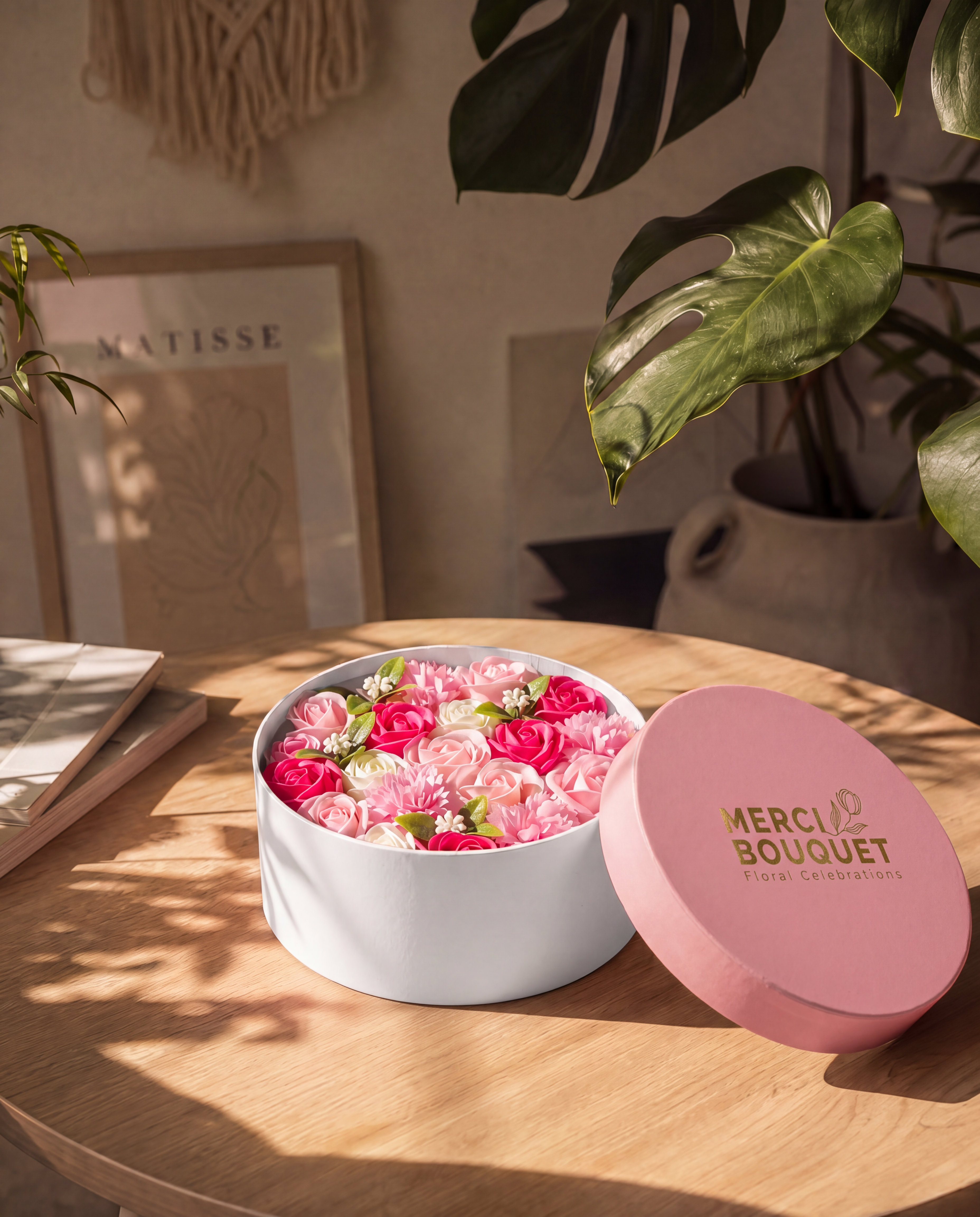 Round Box - Baby Blessings - Pinks
