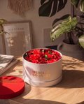 Round Box - Classic Red Roses