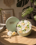 Round Box - Wedding Blessings - White & Ivory