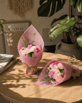 Standing Soap Flower Bouquet - Pink