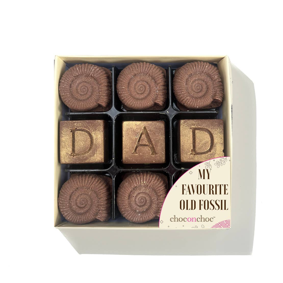 My Favourite Old Fossil Chocolate Box