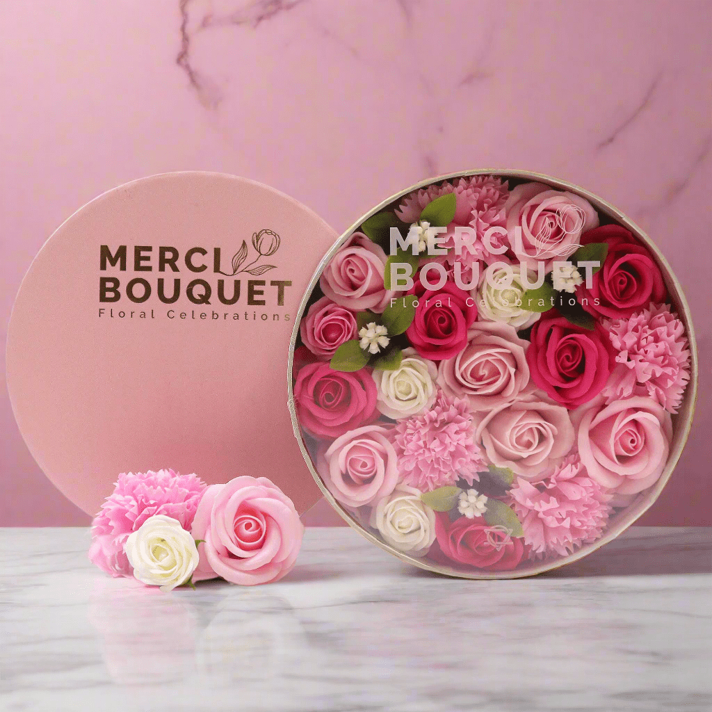Round Box - Baby Blessings - Pinks