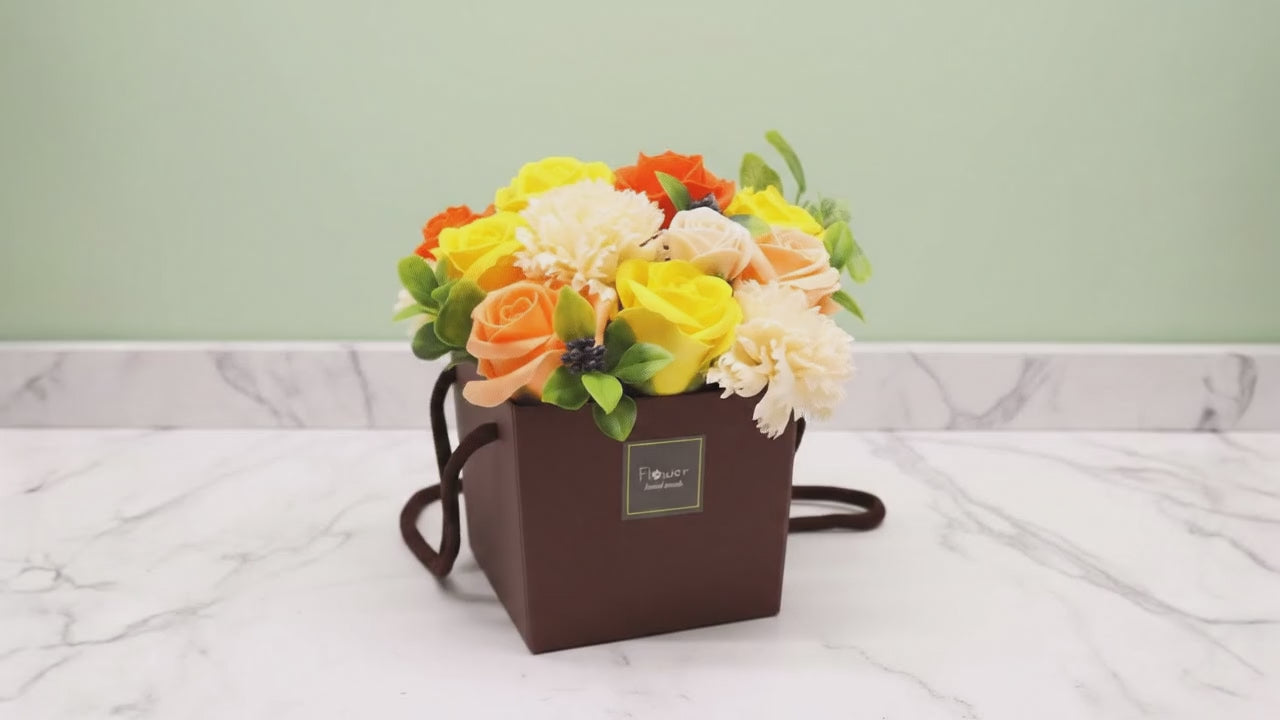 Soap Flower Bouquet - Spring Flowers